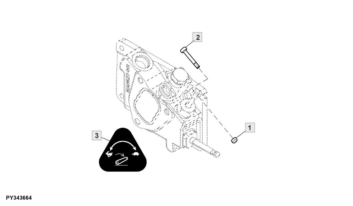 Tay điều chỉnh van điều khiển trục lắc